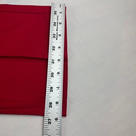 Mango MNG Pintuck Tailored Flare Pants - Size 8 - NWT - Picture 7 of 7